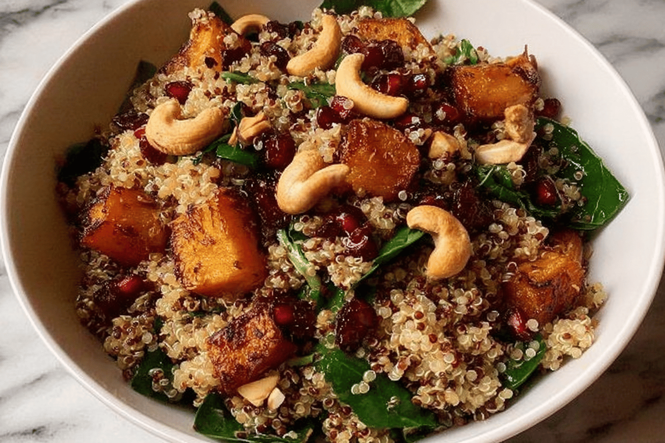 Winter Quinoa Salad 