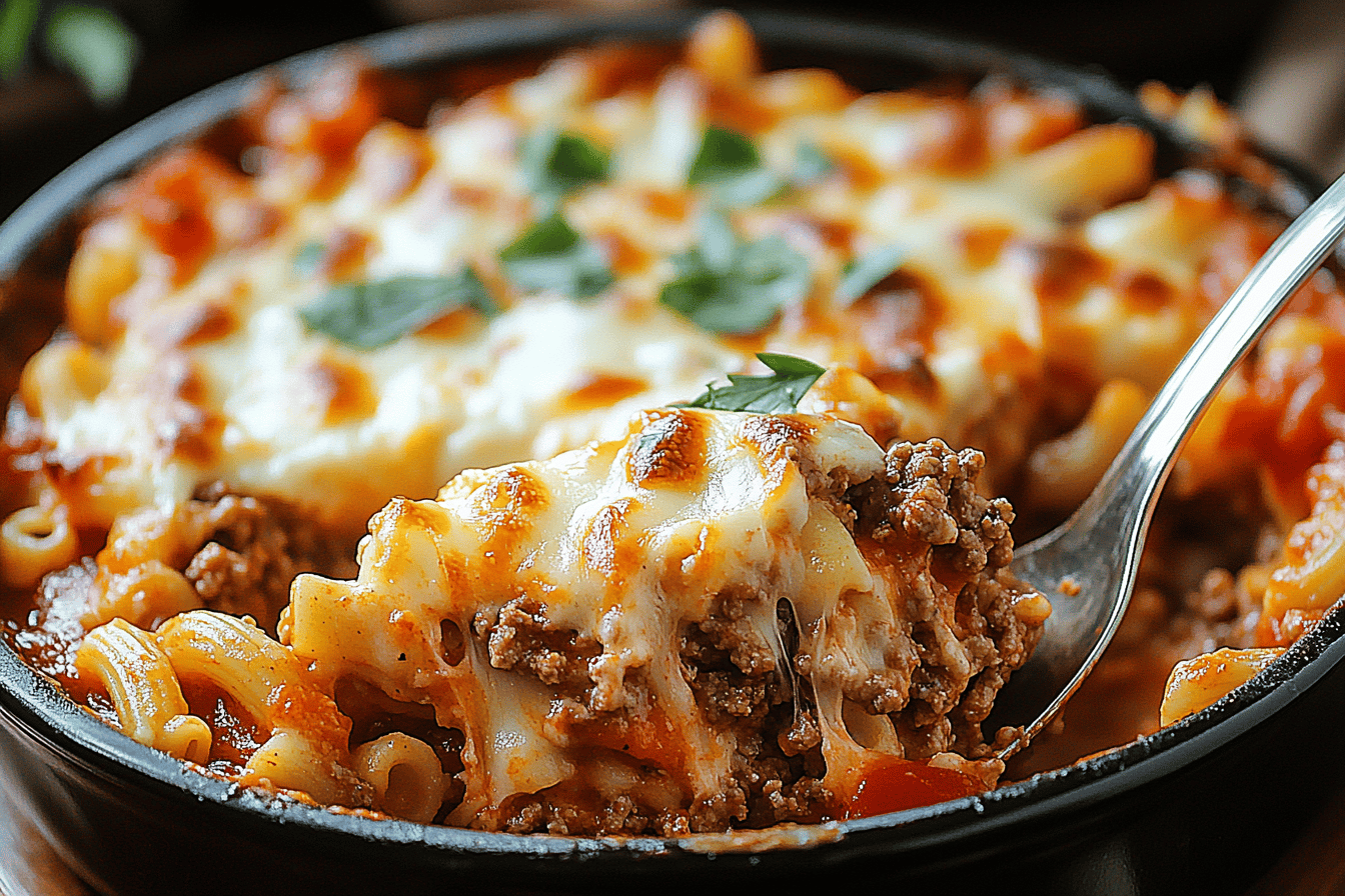 Beef Lombardi Casserole Recipe Delight