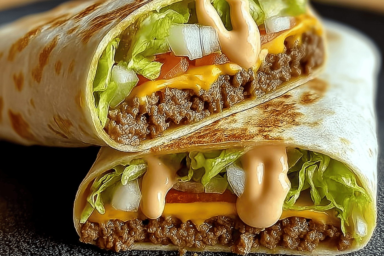 Big Mac Wraps Recipe