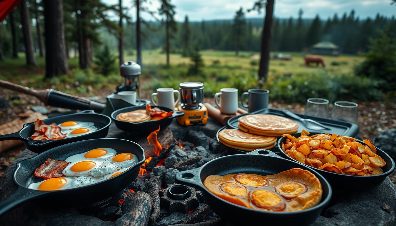 Camping Breakfast