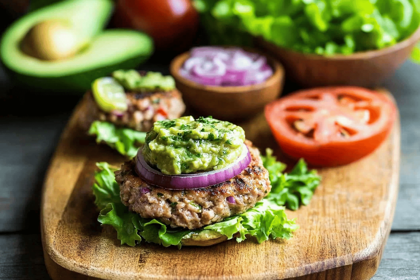 Cilantro Lime Turkey Burgers Recipe for Paleo Diet