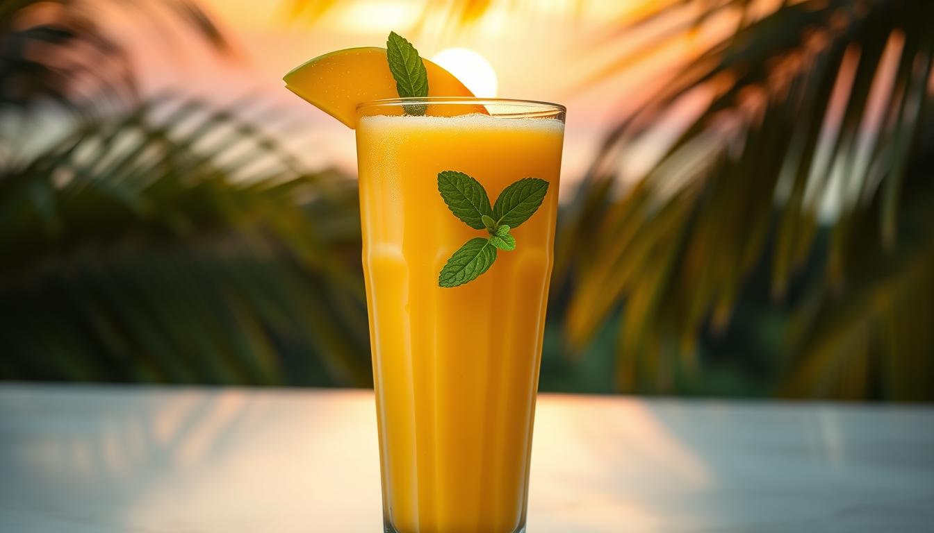 Creamy Mango Milkshake Recipe