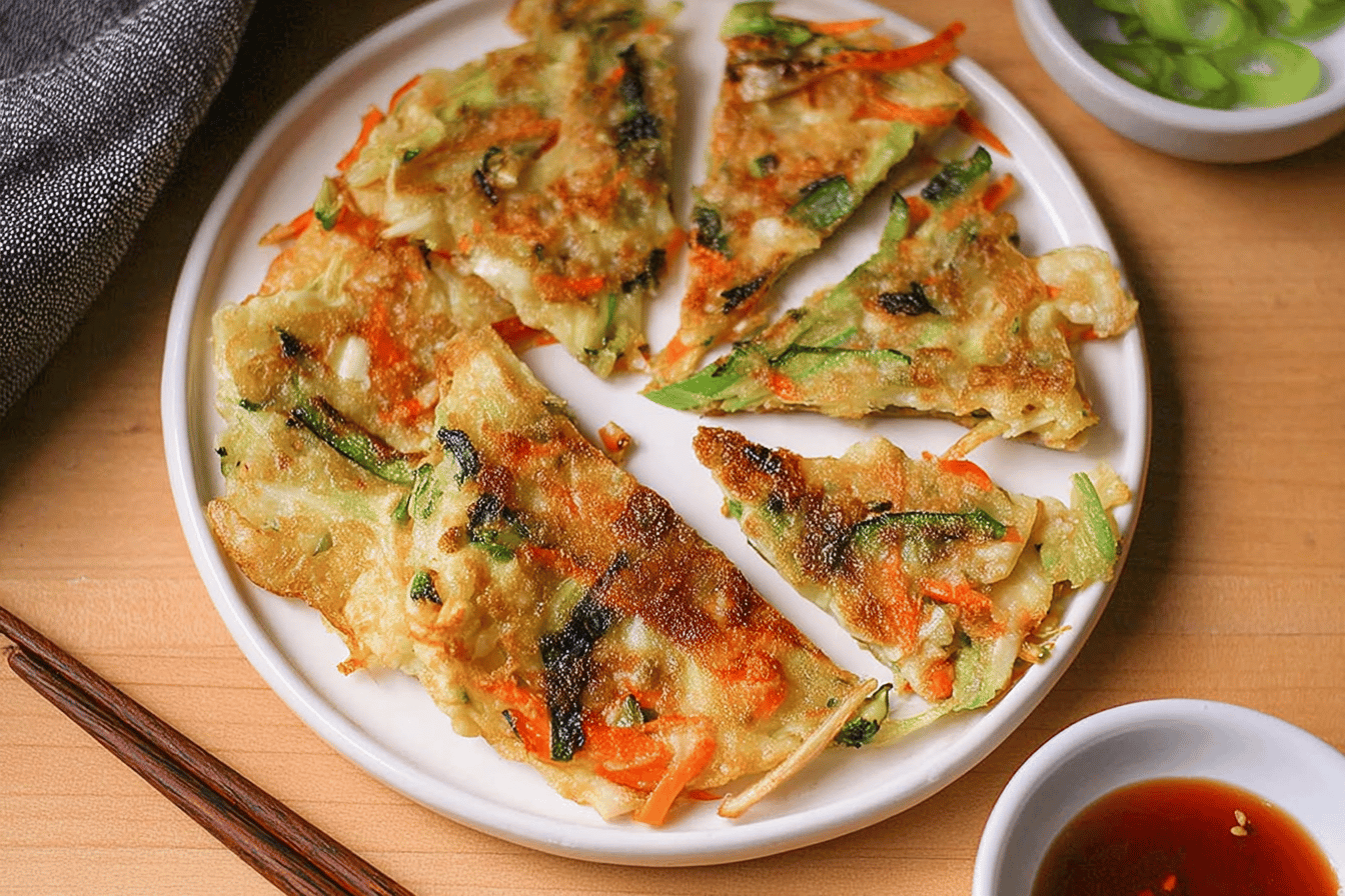 Easy Korean Vegetable Pancakes
