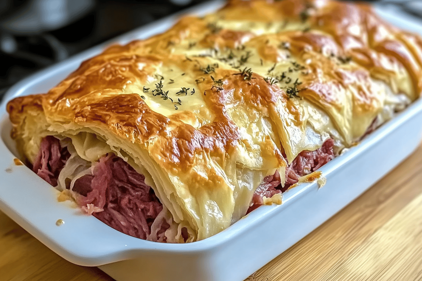 Easy Reuben Crescent Bake Recipe