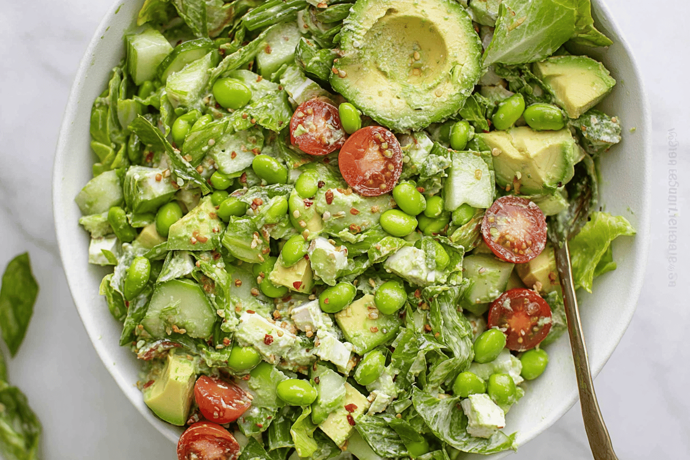 The Most Bomb Green Goddess Salad Recipe