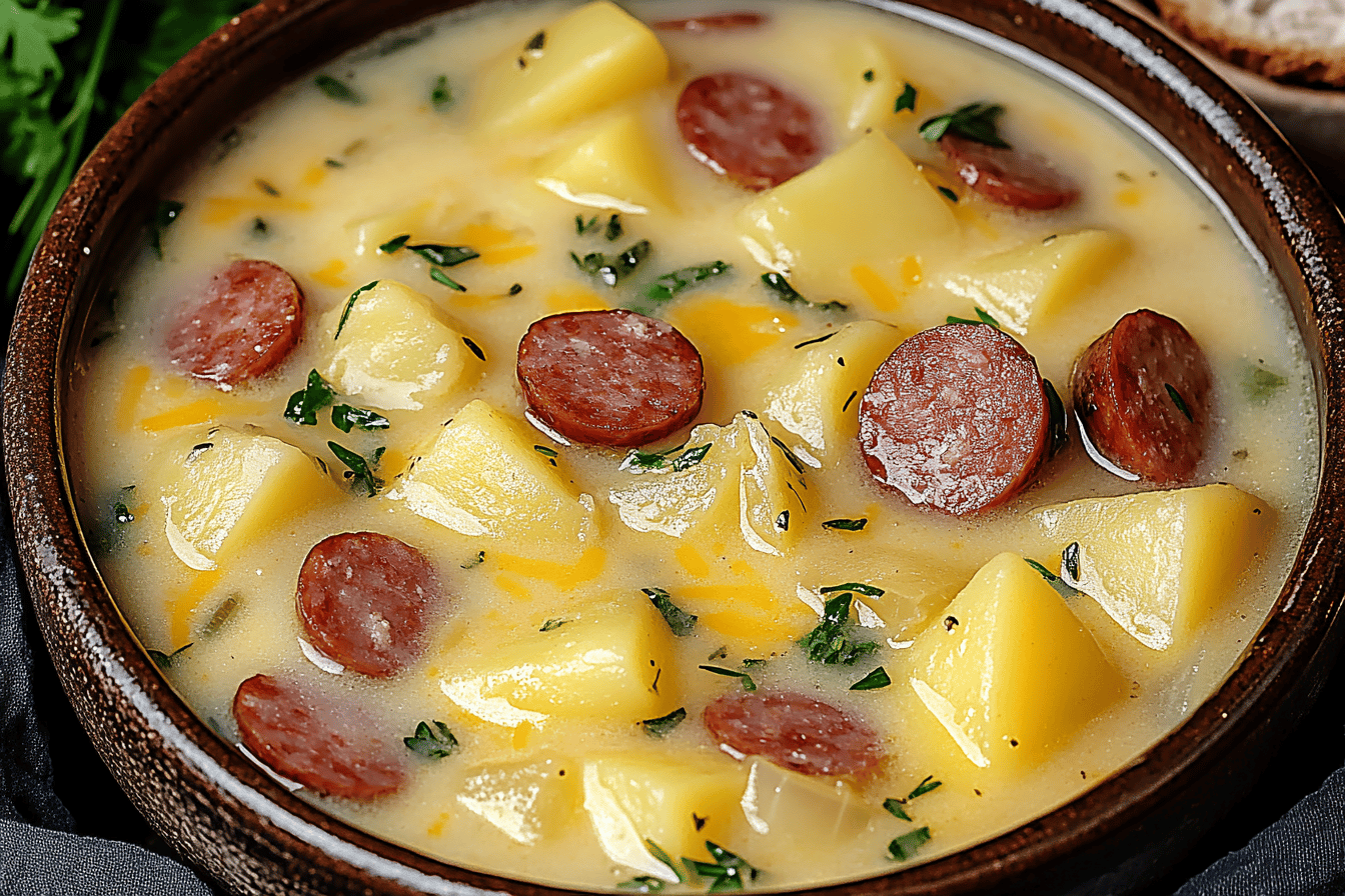 Kielbasa and Potato Soup Recipe Delight