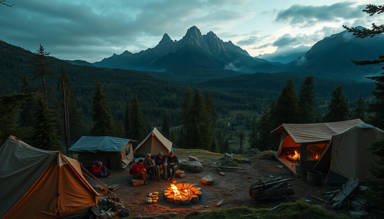 Life in the camp
