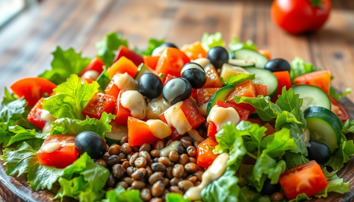 MEDITERRANEAN LENTIL SALAD