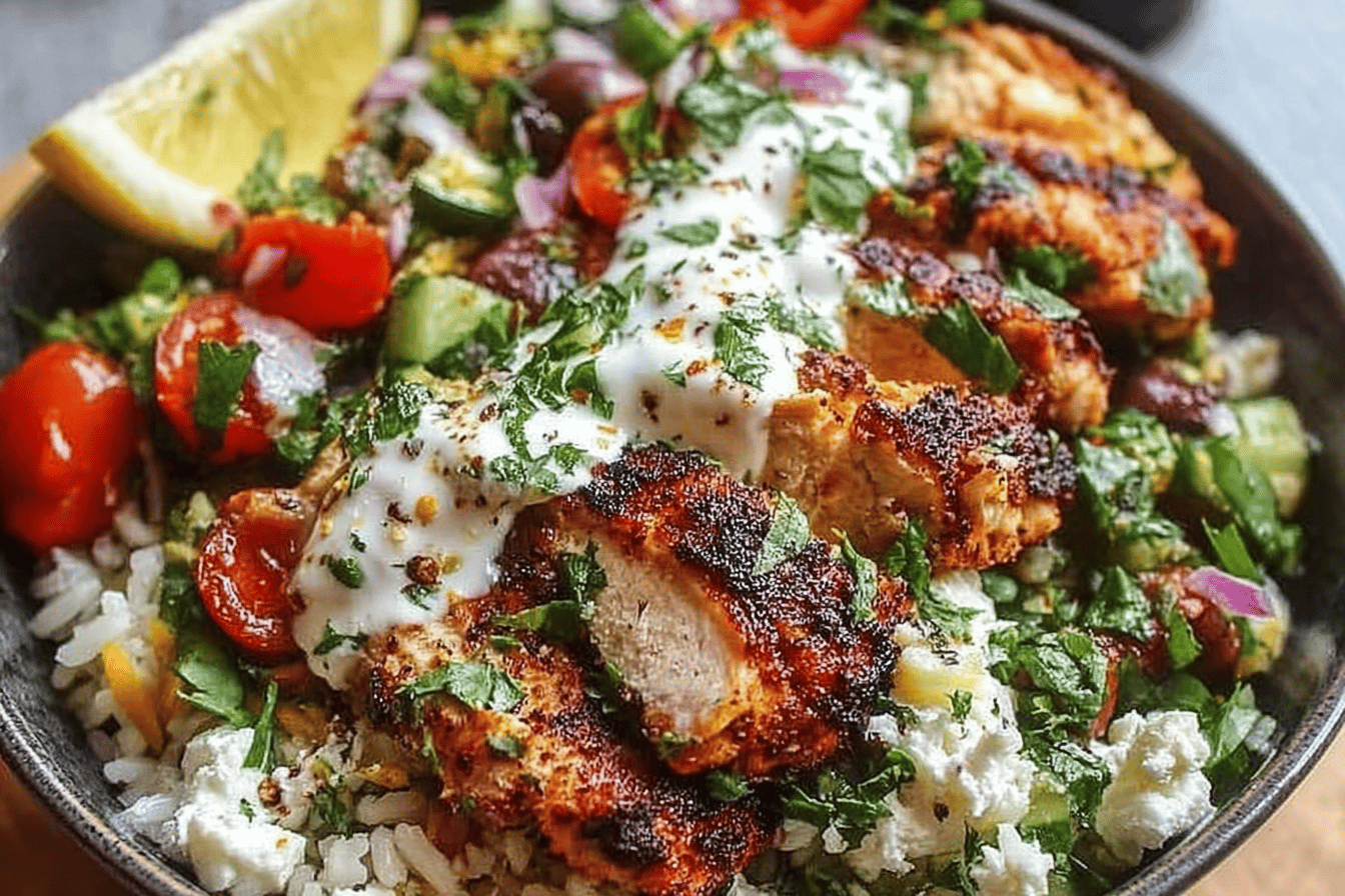 Mediterranean Chicken Bowl