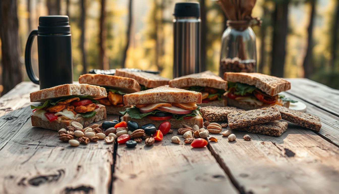 Sandwiches for hikes