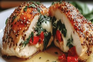 Savory Stuffed Chicken
