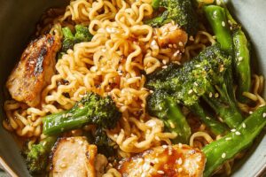 Sheet-Pan Crispy Ramen