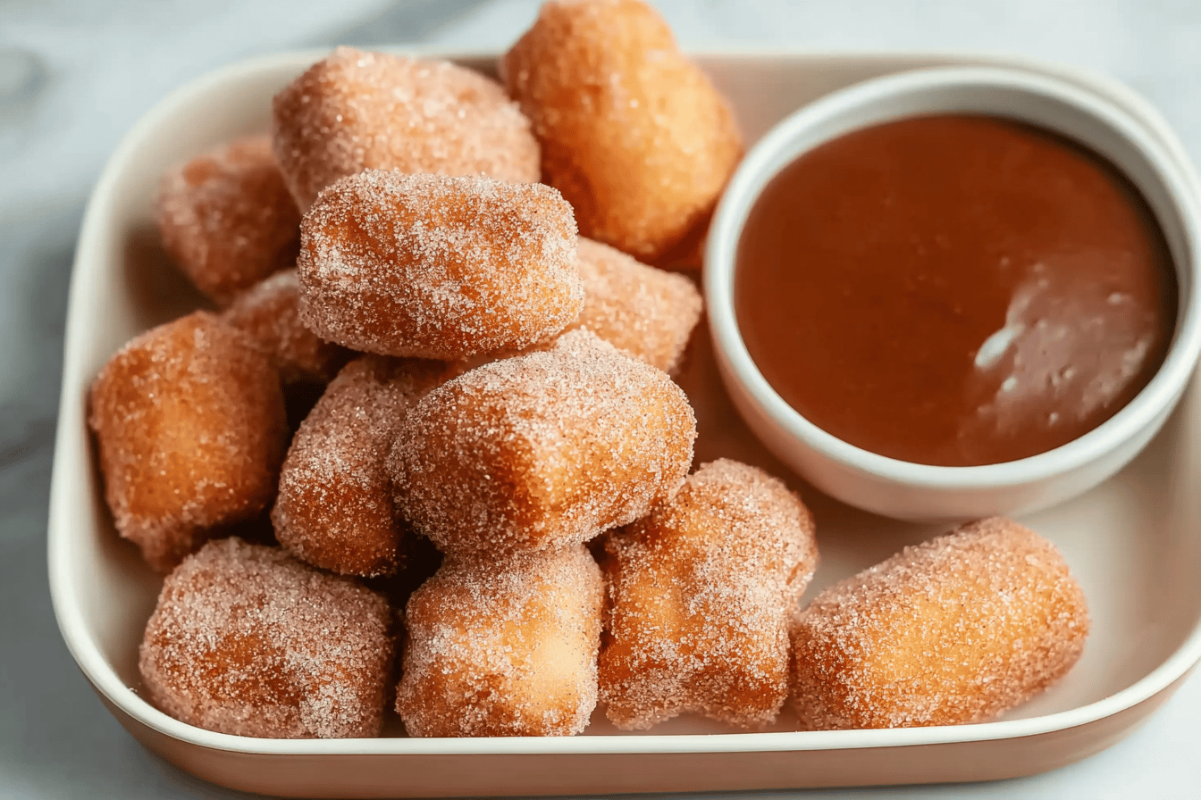 Sweet Air Fryer Churro Bites Recipe