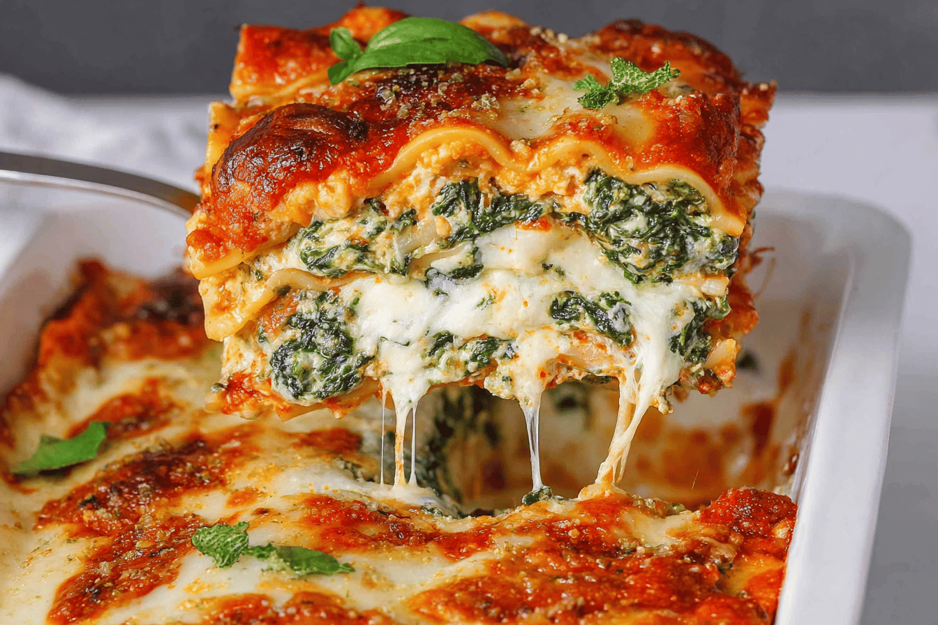 Ultimate Spinach Lasagna