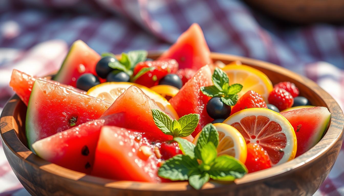 Watermelon Fruit Salad