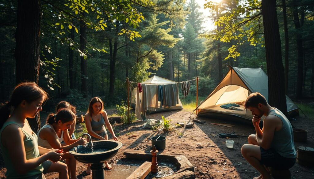 camp hygiene