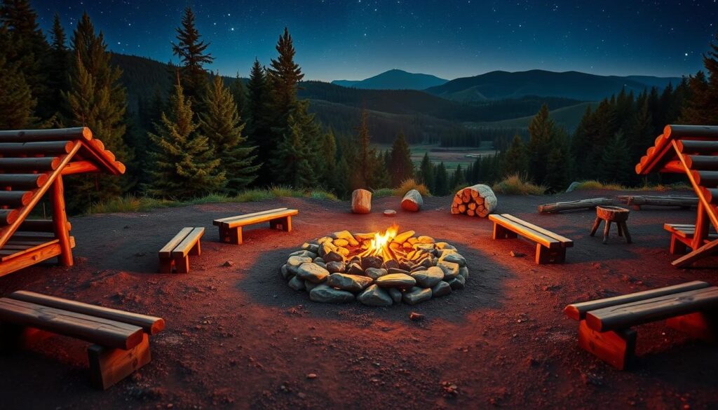 campfire structures