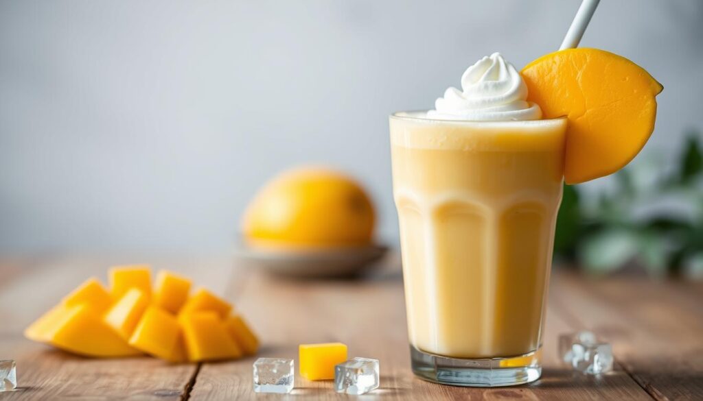 creamy mango milkshake recipe