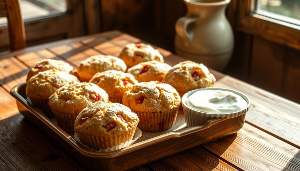 healthy homemade muffins