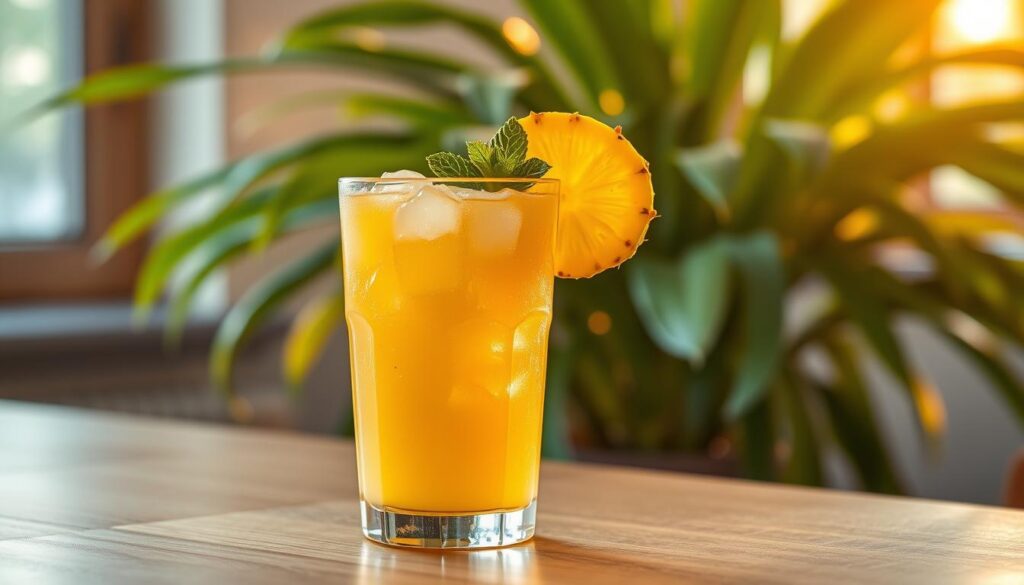 pineapple juice refreshment