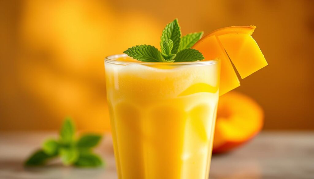 tropical mango milkshake