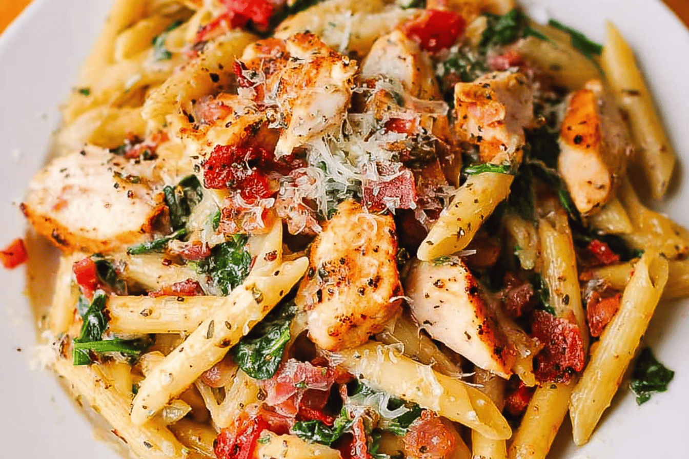 Chicken and Bacon Pasta