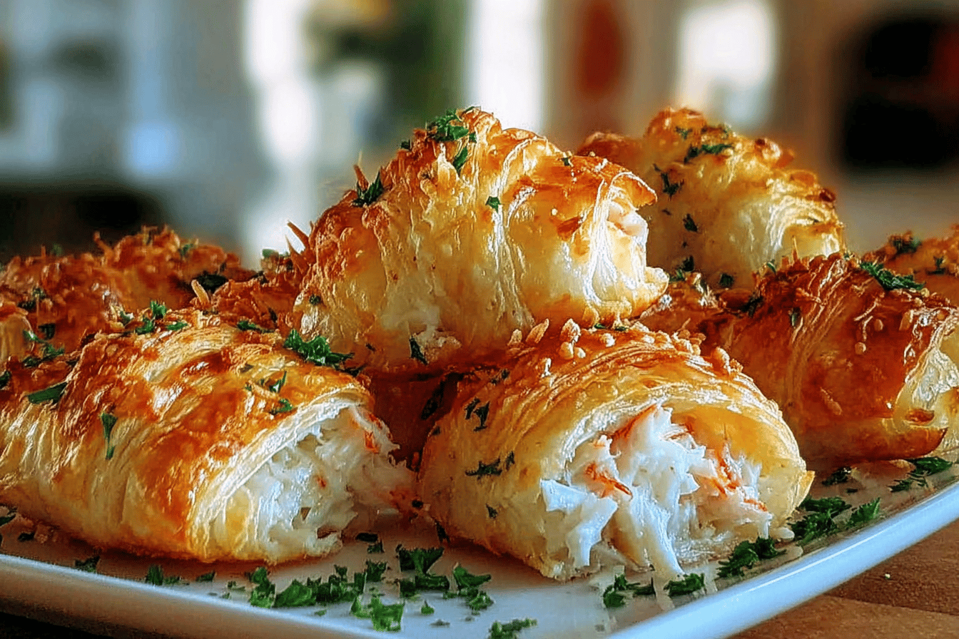 Crab Crescent Bites