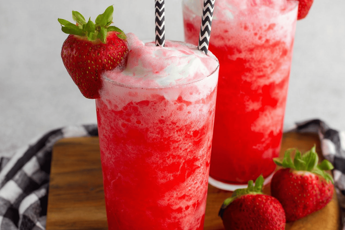 Dirty Strawberry Soda Recipe