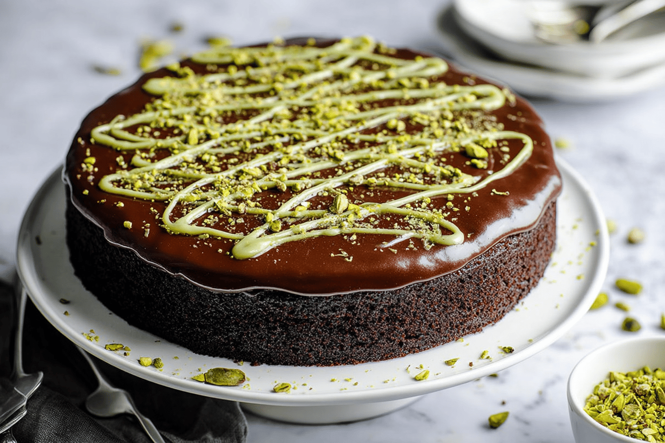 Dubai Chocolate Cake