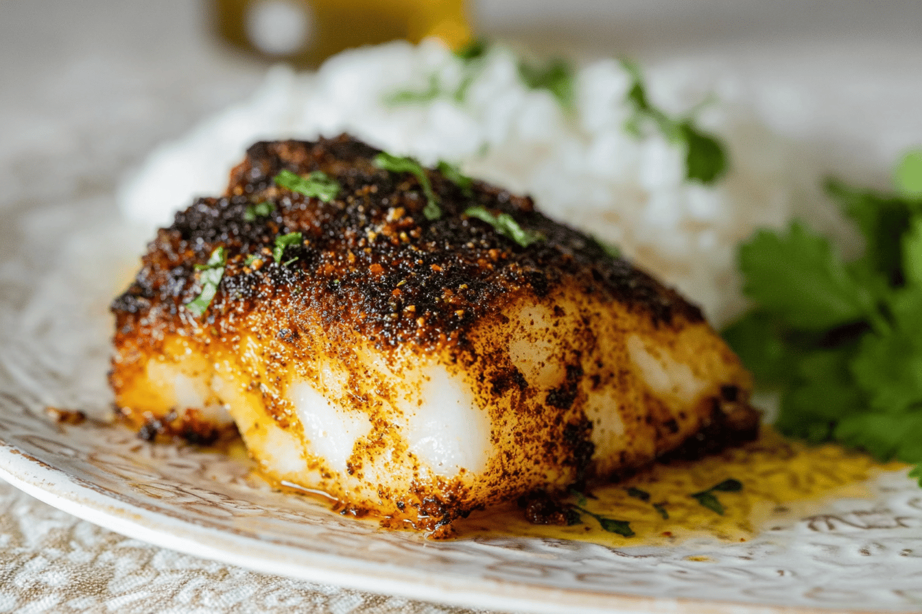 Easy Blackened Cod Recipe