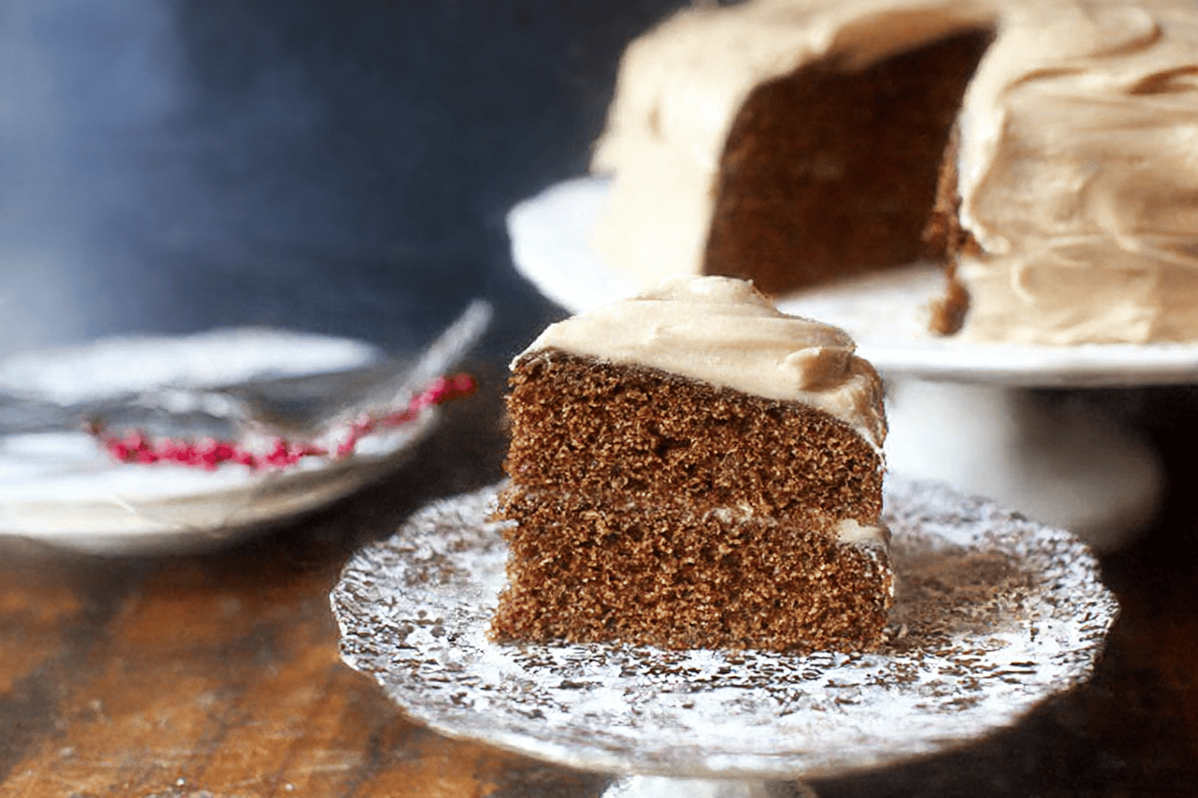 Gingerbread Cake with Molasses Frosting