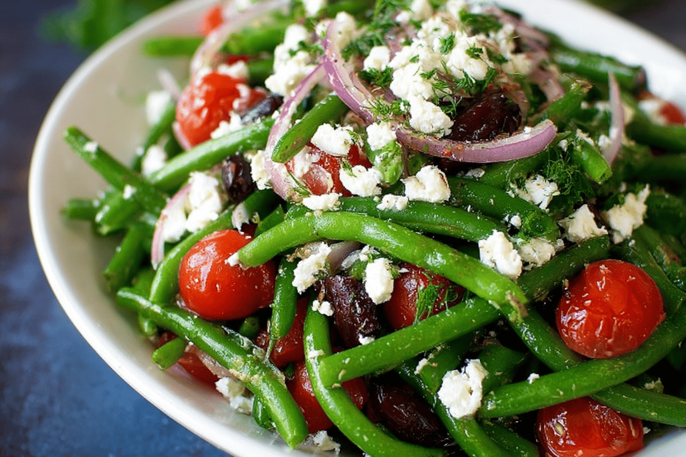 Green Bean and Feta Salad