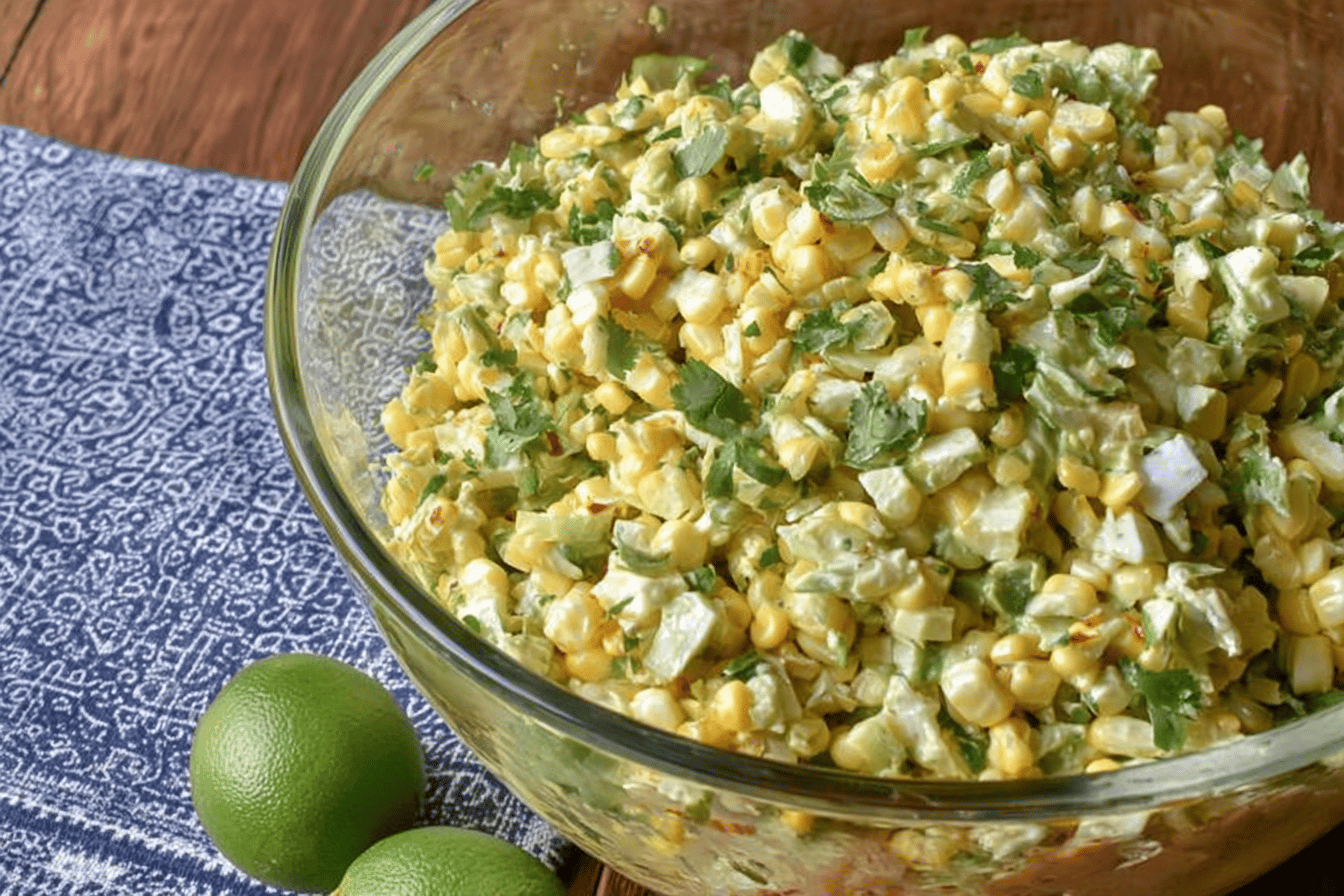 Jalapeno Corn Coleslaw