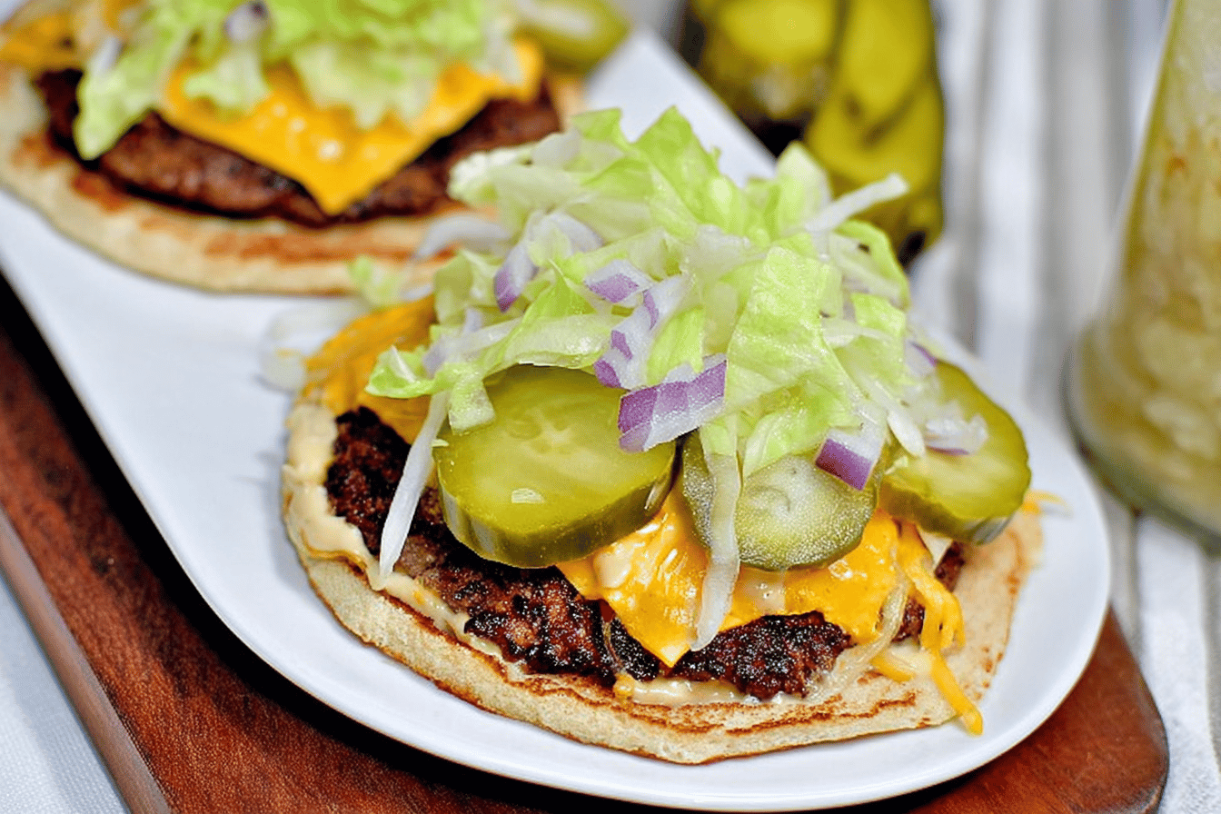 Keto Big Mac Smash Burgers