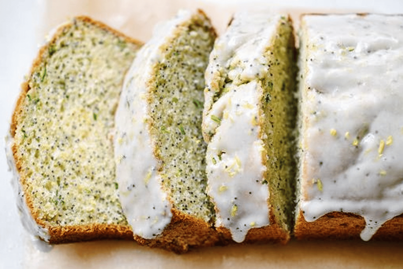 Lemon Poppy Seed Zucchini Bread