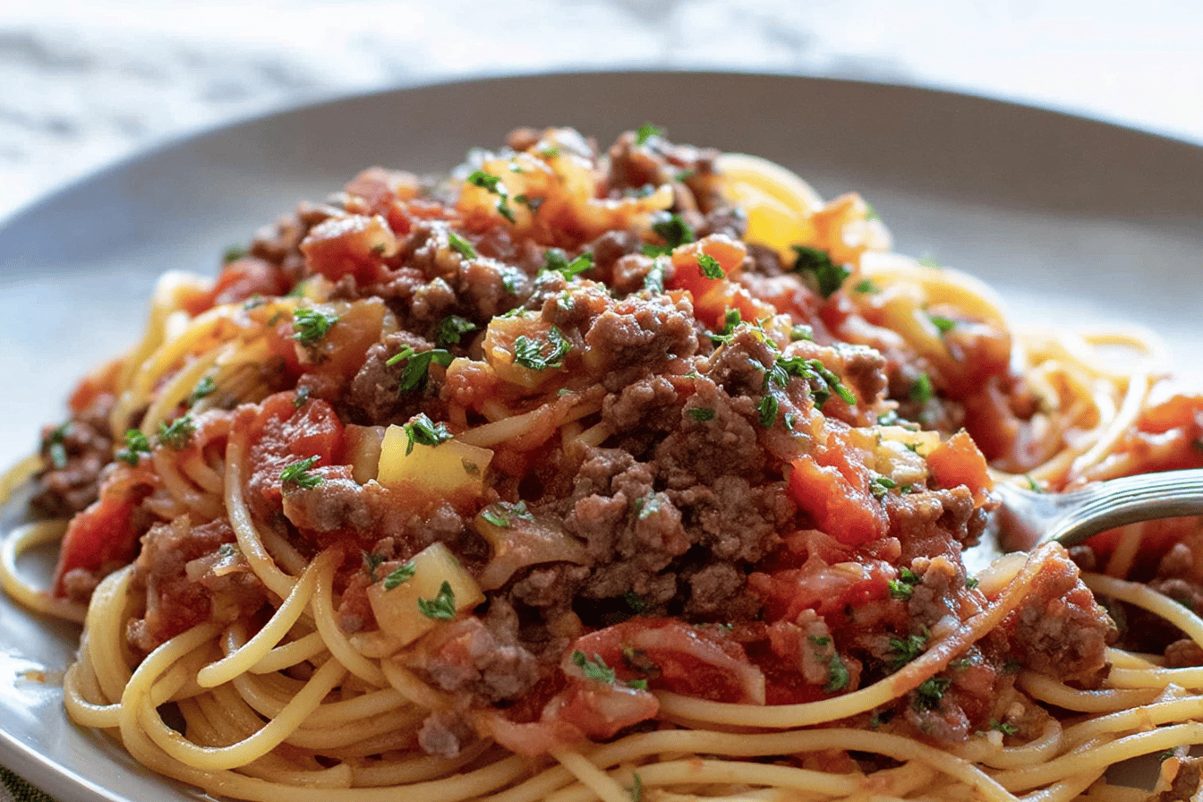 Oma's Easy German Spaghetti Recipe