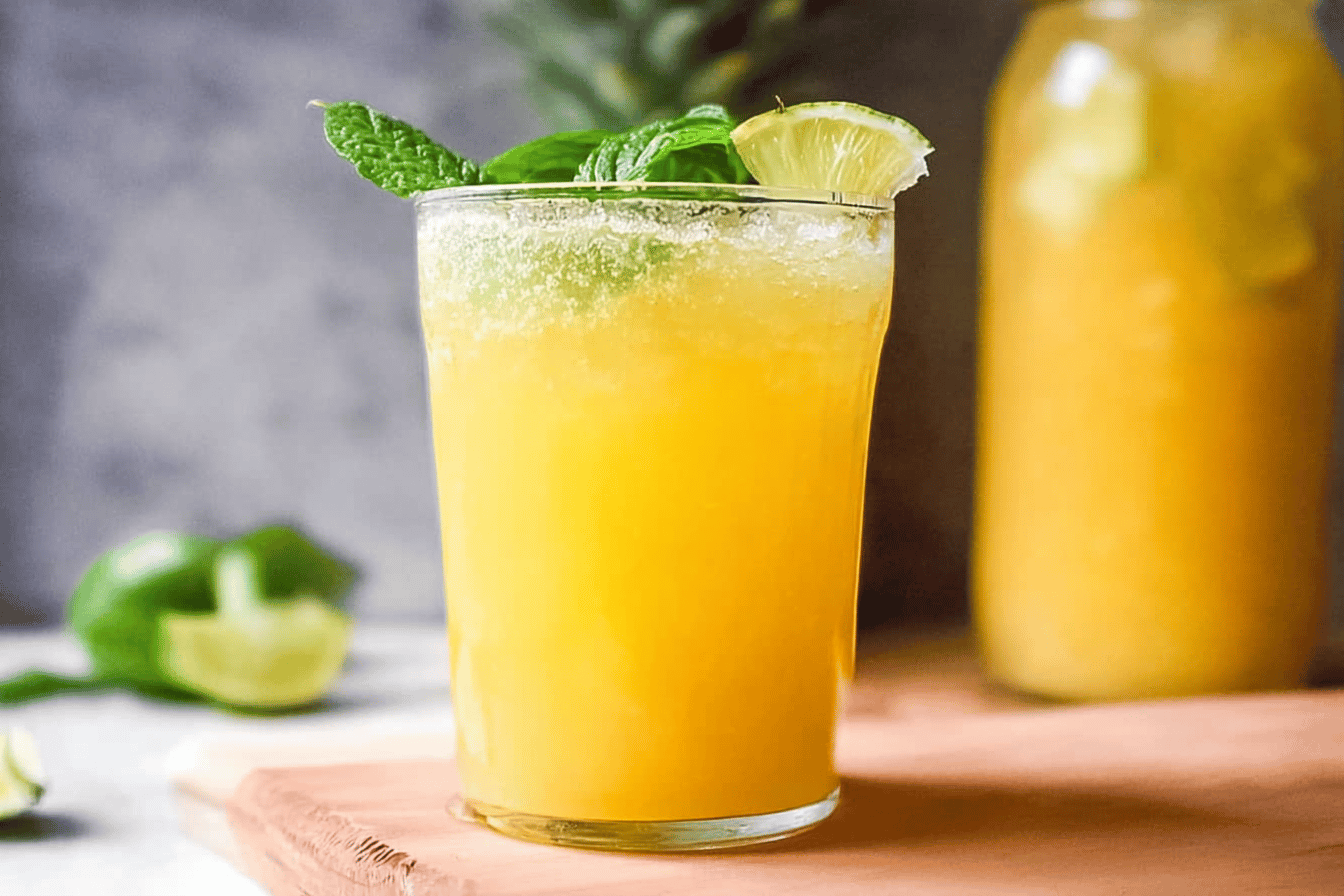 Pineapple Agua Fresca Recipe