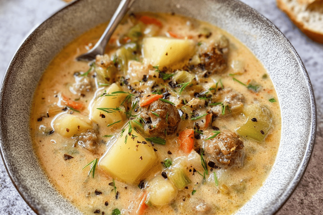 Potato and Sausage Chowder