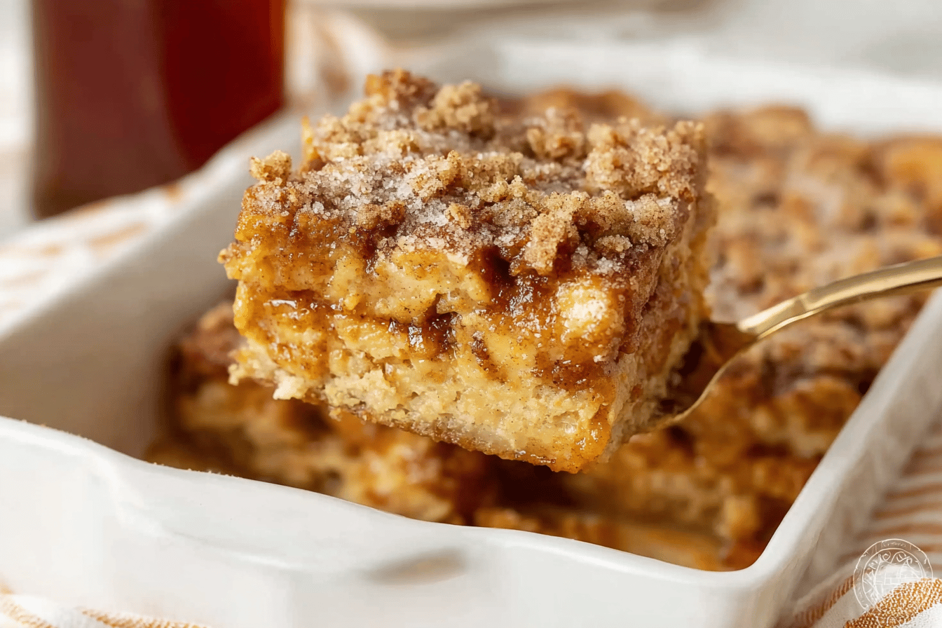 Pumpkin French Toast Casserole