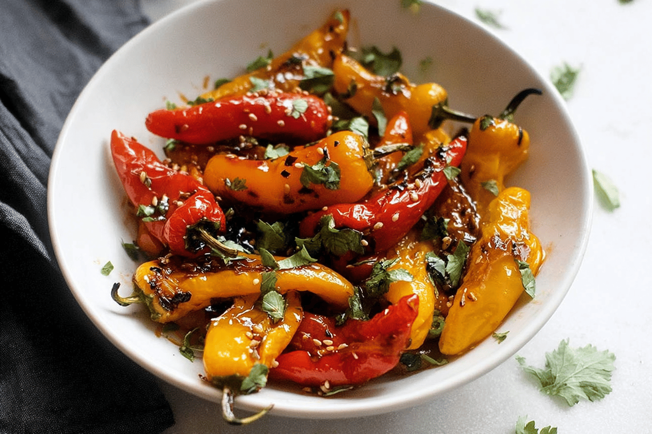 Roasted Mini Peppers