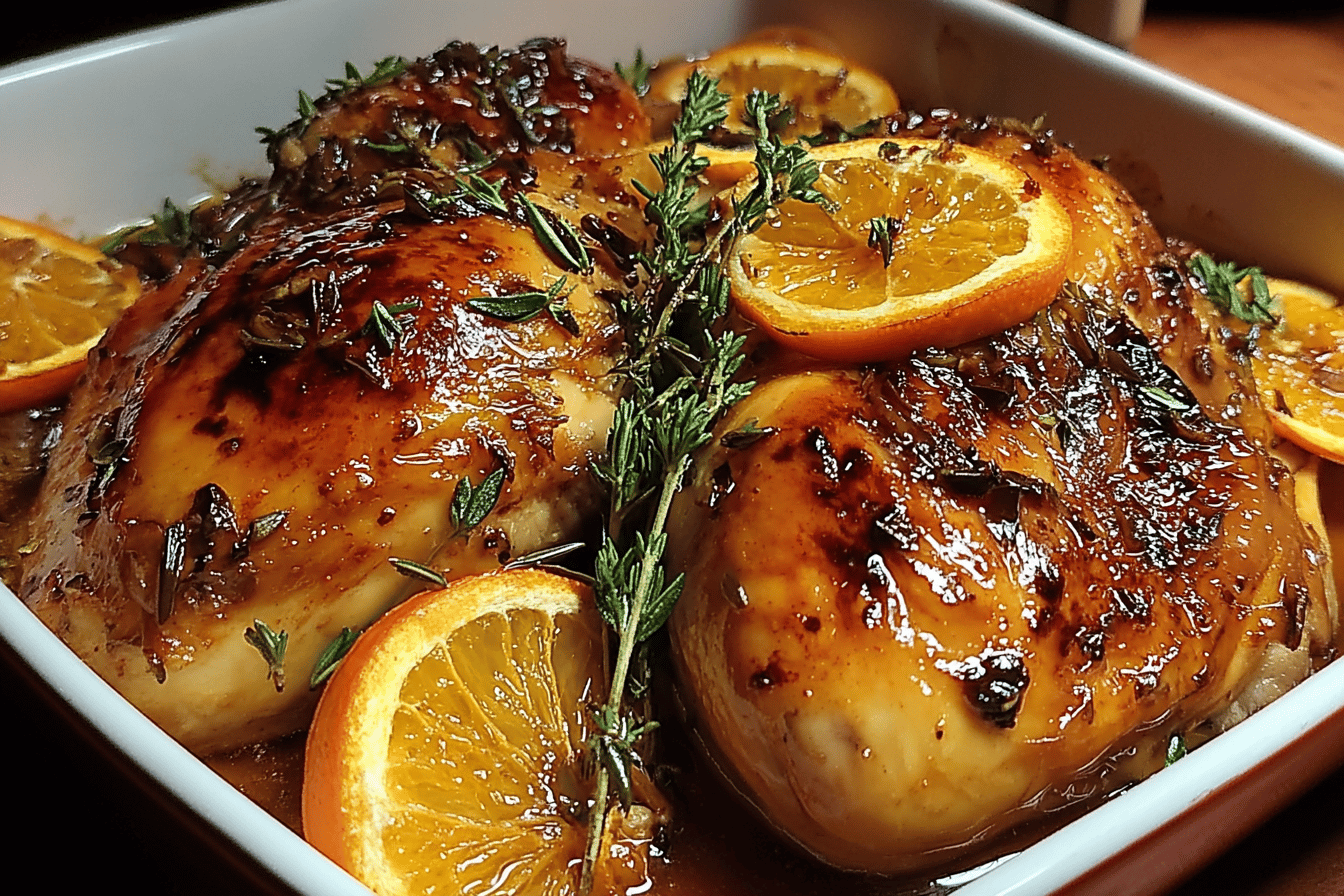 Roasted Orange Chicken