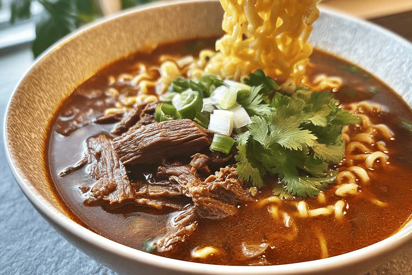 Savory Birria Ramen