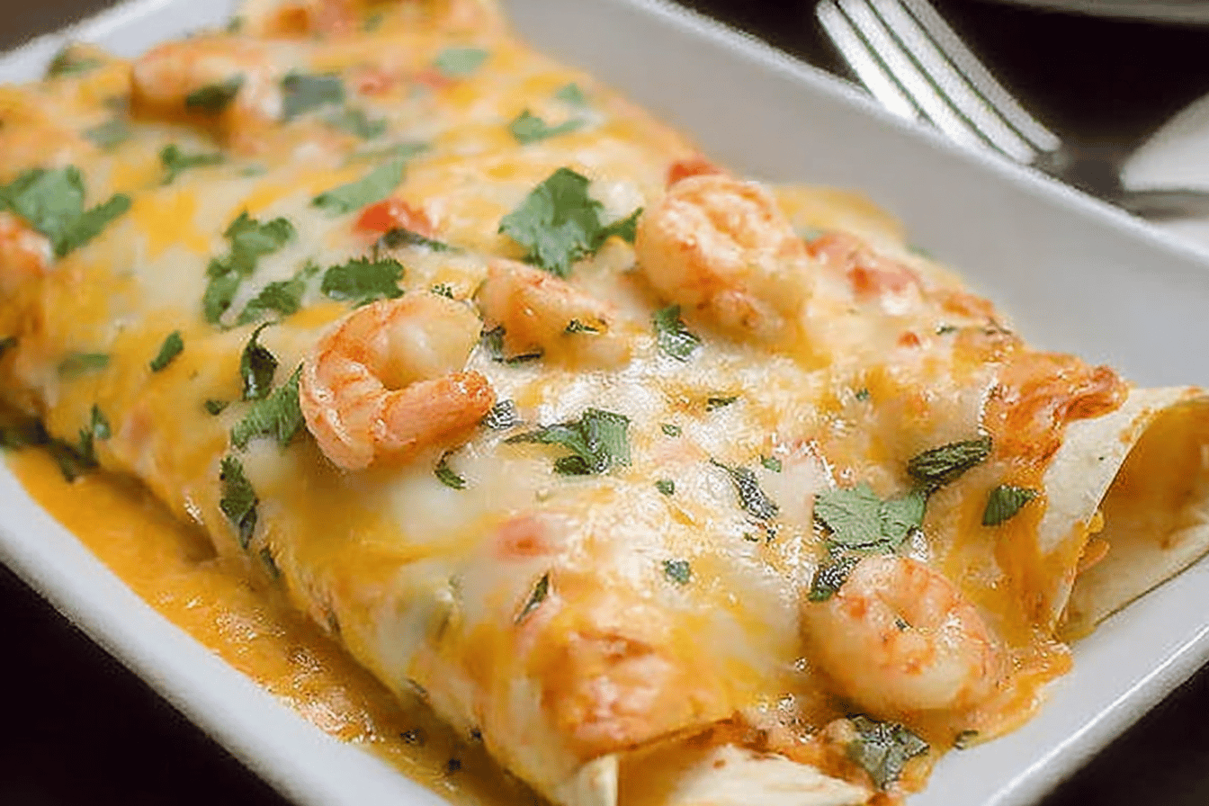 Shrimp Enchiladas