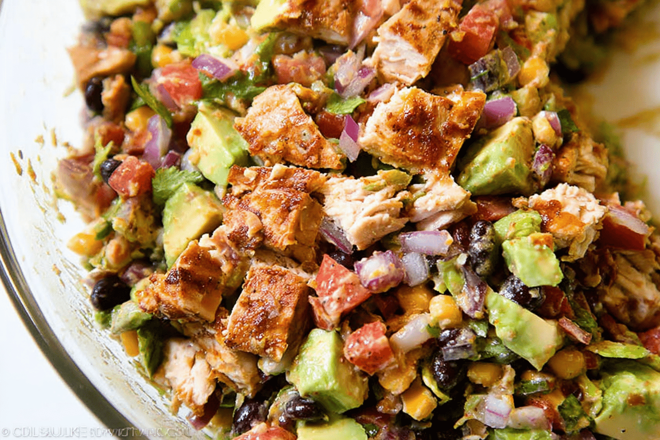 Southwestern Chopped Chicken Salad