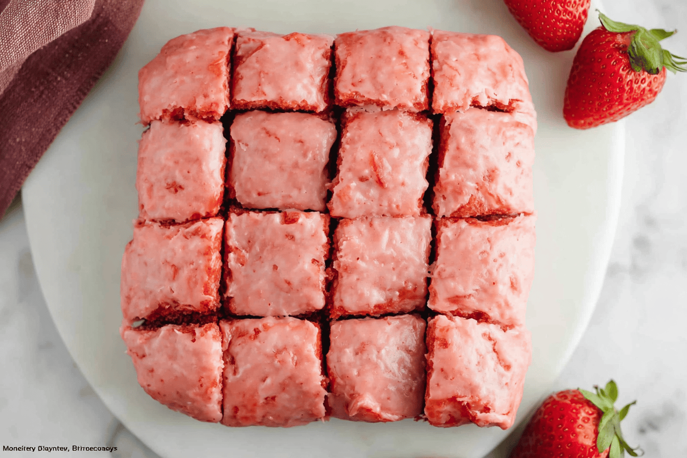 Strawberry Brownies