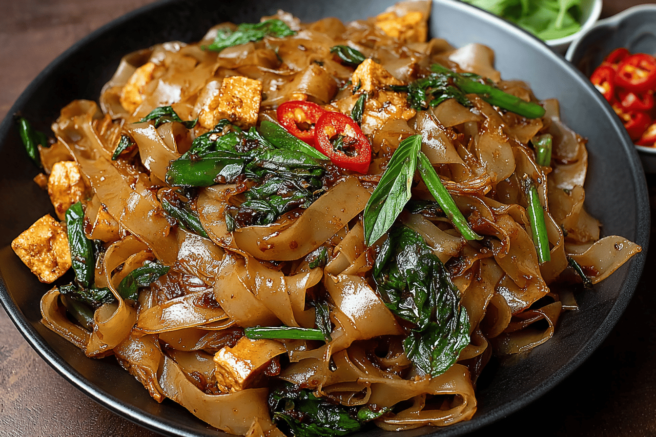 Street Style Thai Drunken Noodles