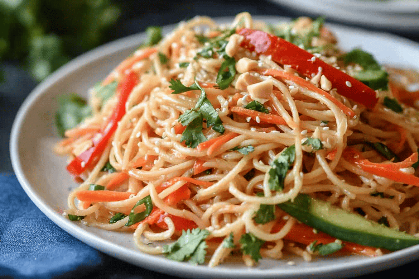 Thai Peanut Noodle Salad