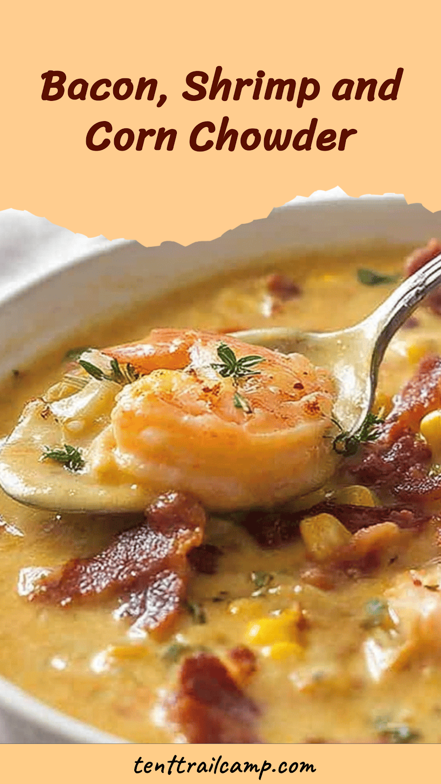 Bacon, Shrimp and Corn Chowder