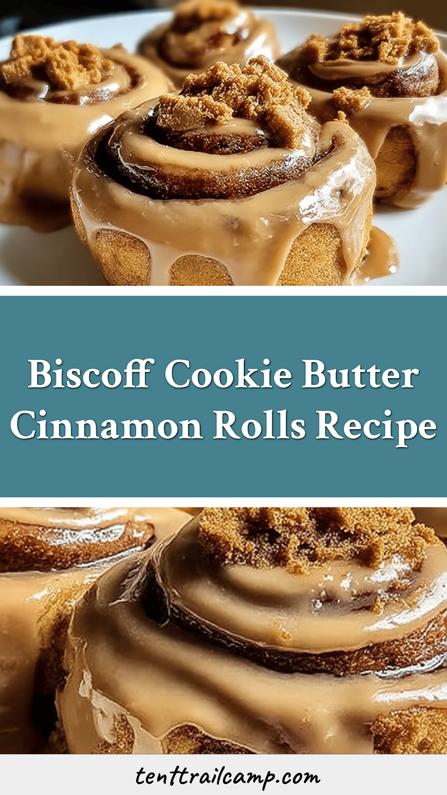 Biscoff Cookie Butter Cinnamon Rolls Recipe