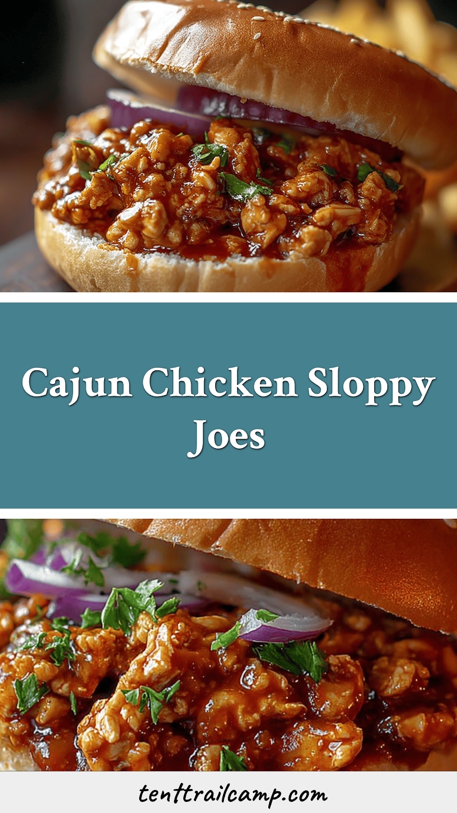 Cajun Chicken Sloppy Joes